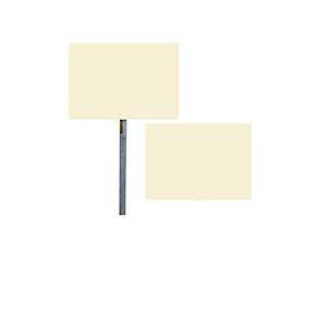 Kit Pré-enseigne 2 faces vierges de 150 x 100cm type 